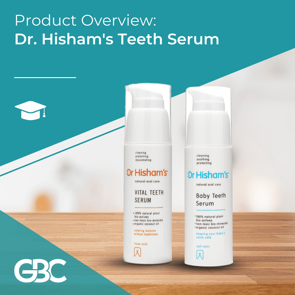 Dr. Hisham’s Teeth Serum range 
