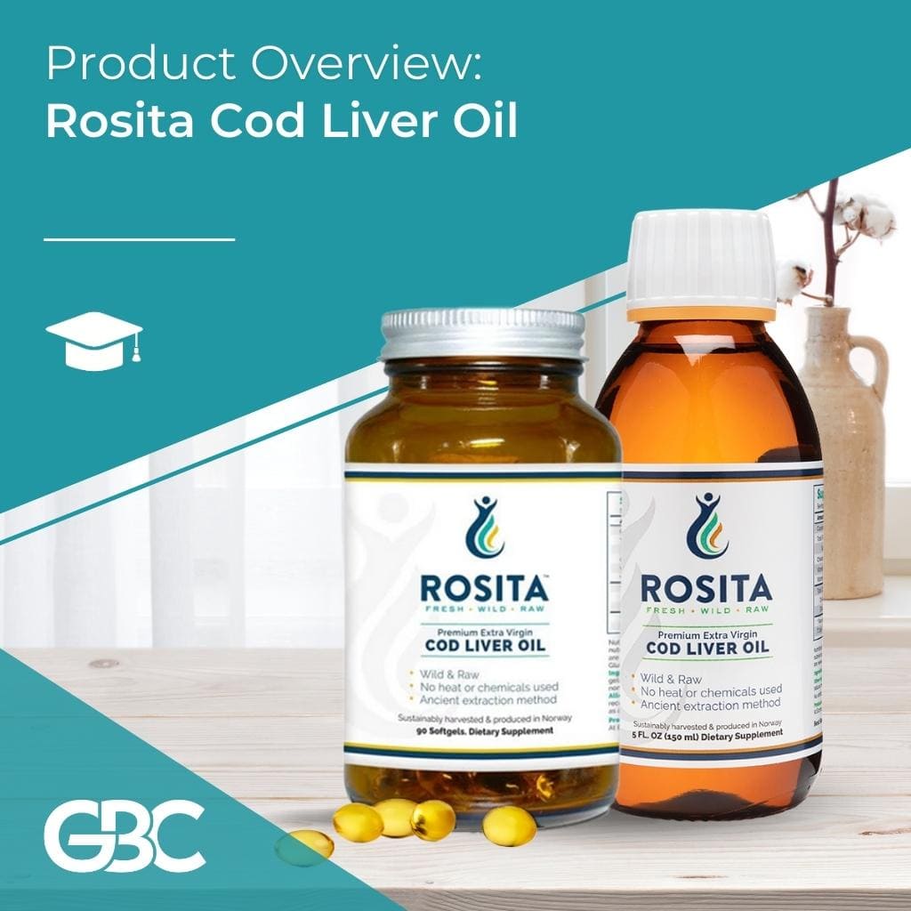Rosita Cod Liver Oil Liquid and Softgels overview